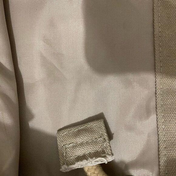 Vintage Genuine Desert Wash Tan Canvas Bag 100% Cotton Tote - Picture 7 of 10